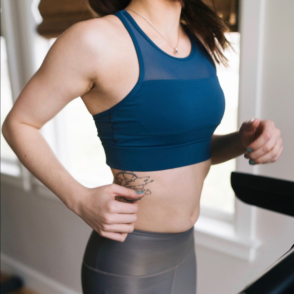 Zyia Navy All Star Bra - size Large
